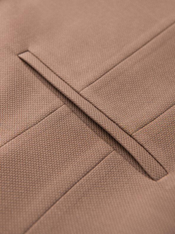 Ombre Clothing Прилепнала елегантна мъжка жилетка с еластан и лацкани ръбове Ombre Clothing