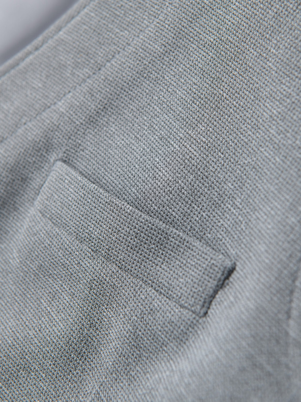 Ombre Clothing Мъжка структурирана жилетка по поръчка с джобове Ombre Clothing