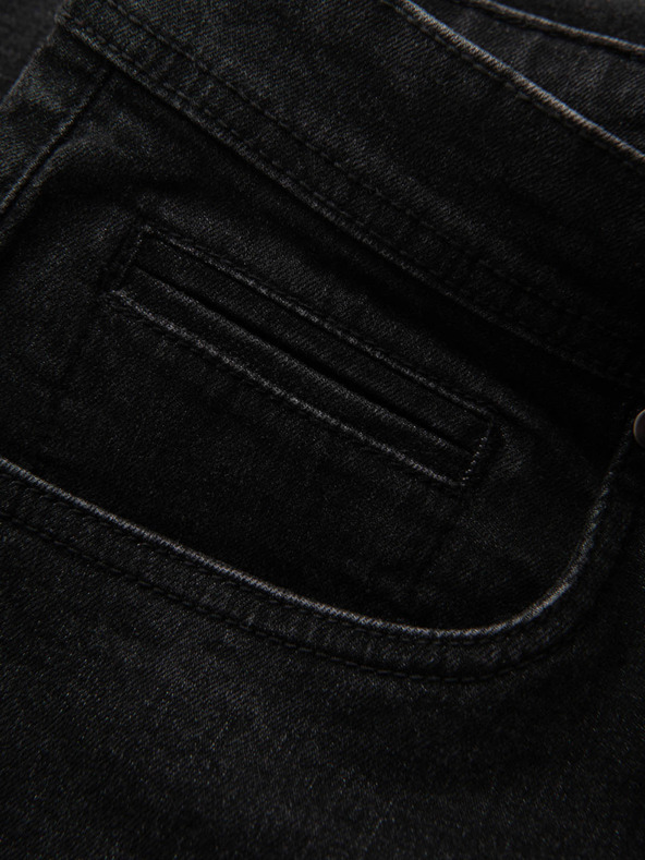 Ombre Clothing Мъжки дънкови шорти с подгънати крачоли Ombre Clothing