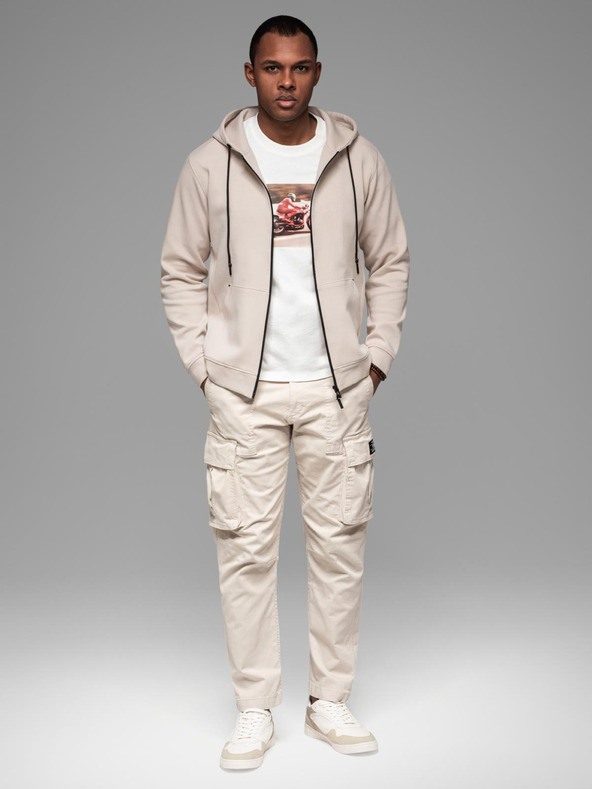 Ombre Clothing Блуза с качулка в стрийтуеар стил Ombre Clothing