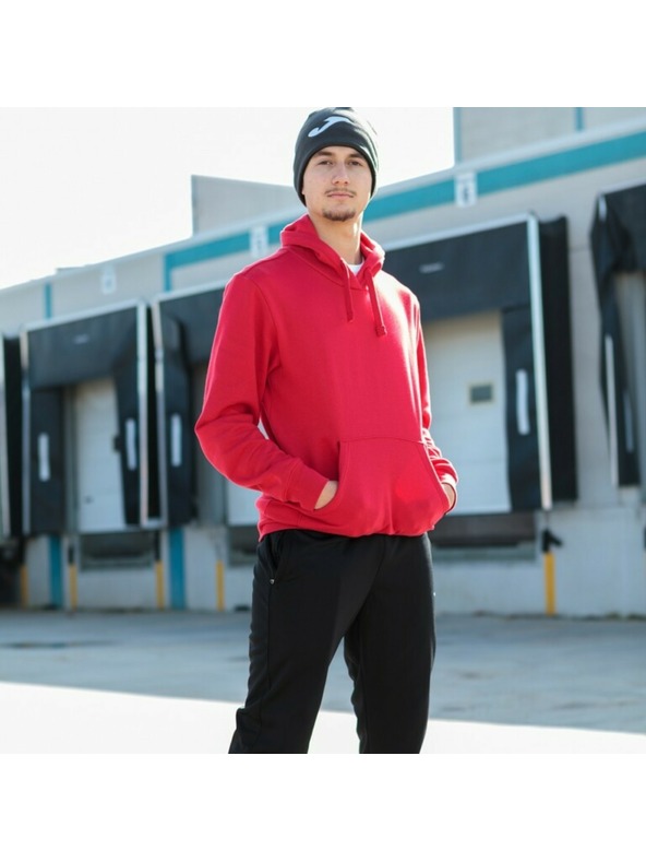 Joma Мъжка/момчешка качулка Joma Montana Hoodie Red Размер: