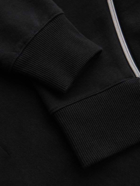 Ombre Clothing Изпран мъжки суитшърт с декоративно прошиване на деколтето Ombre Clothing