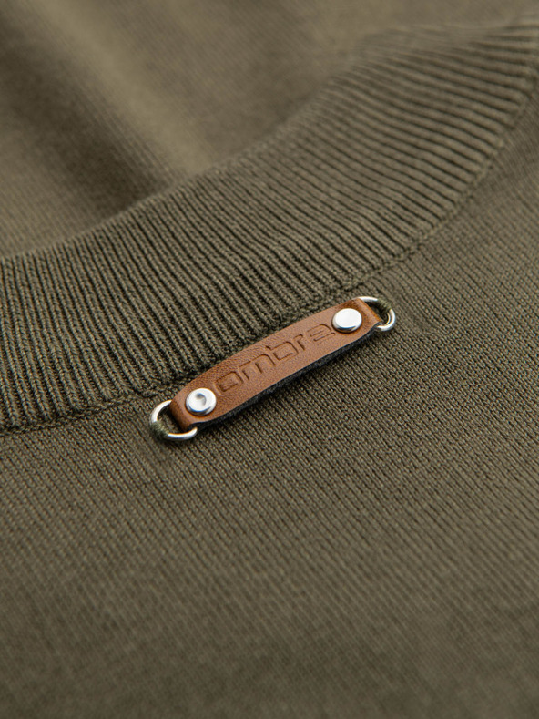 Ombre Clothing Мъжки плетен пуловер със структурирани точки Ombre Clothing