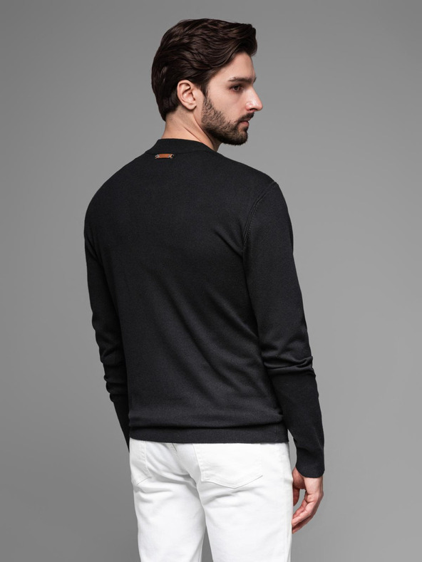 Ombre Clothing Мъжки плетен пуловер със структурирани точки Ombre Clothing