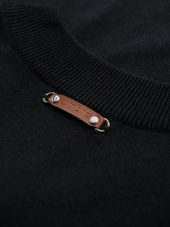 Ombre Clothing Мъжки плетен пуловер със структурирани точки Ombre Clothing