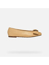 Geox Светлокафяви дамски балеринки Geox Ballystar