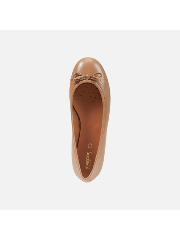 Geox Кафяви дамски балеринки Geox Palmaria
