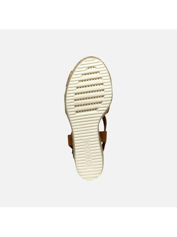 Geox Кафяви дамски сандали Geox Ponza