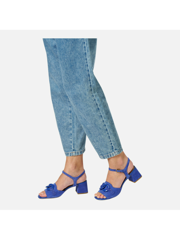 Geox Сини и лилави дамски сандали Geox New Eraklia 50 T