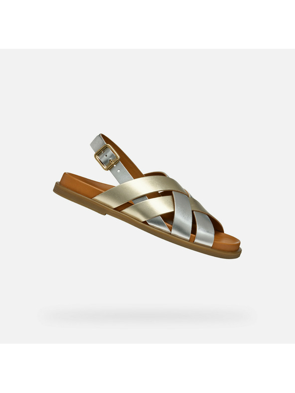 Geox Златисти дамски сандали Geox Adelash