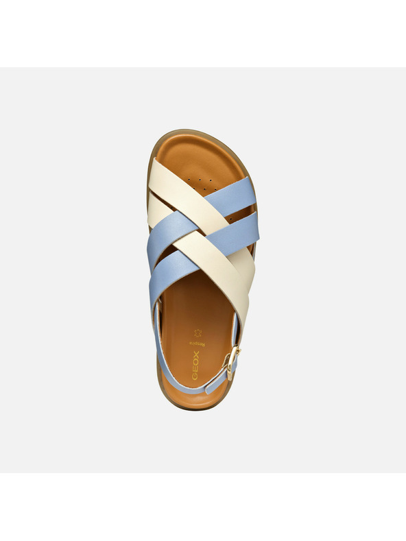 Geox Светлосини дамски сандали Geox Adelash