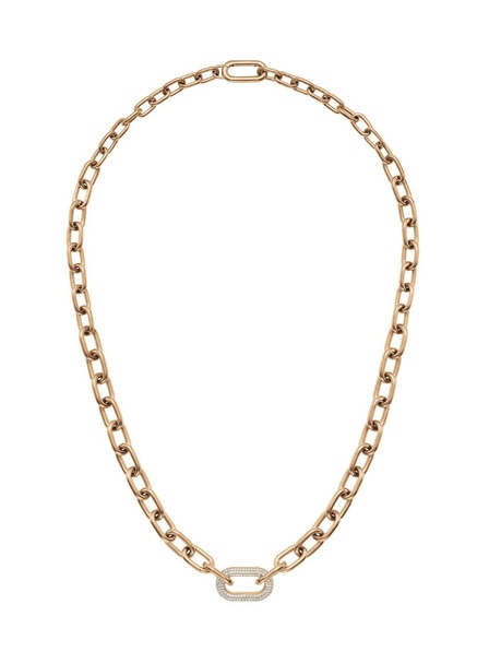 Daniel Wellington Дамско розово-златисто стоманено колие Daniel Wellington