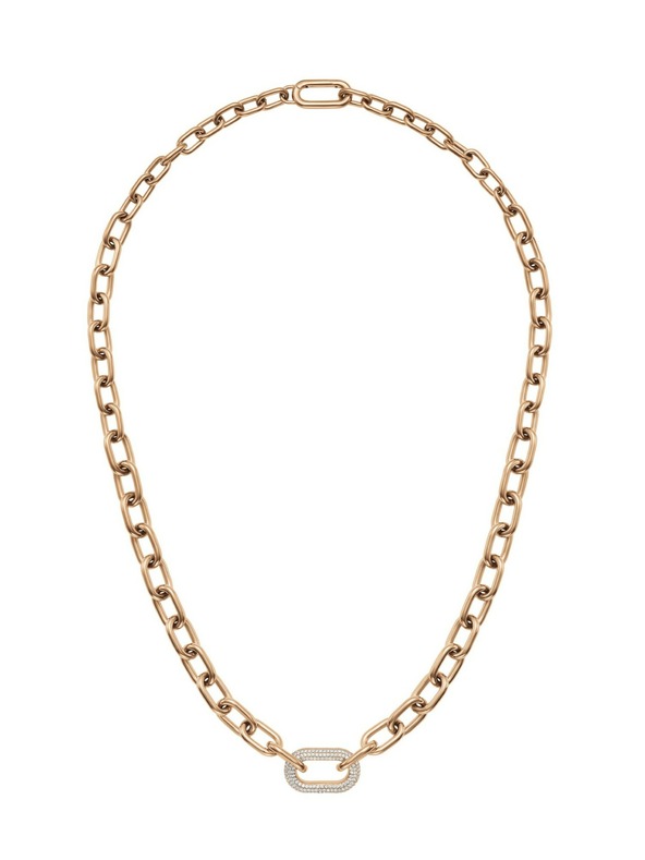 Daniel Wellington Дамско розово-златисто стоманено колие Daniel Wellington