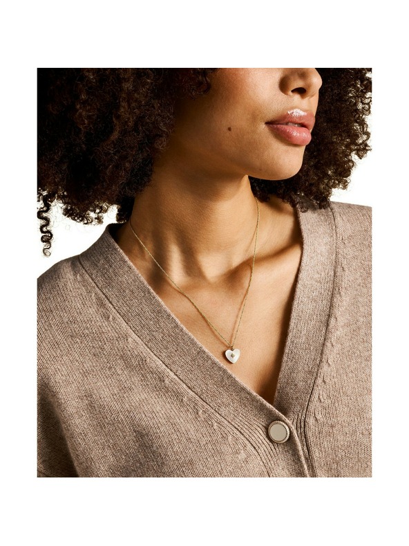 Fossil Дамско стоманено колие Fossil JF04731710