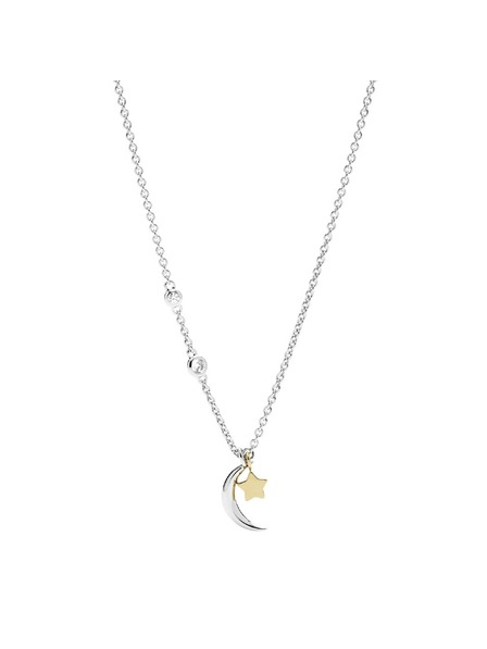 Fossil Дамско сребърно колие Fossil JFS00432998