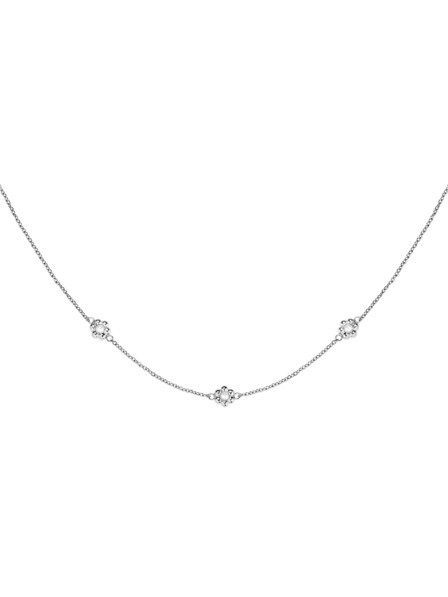 Rosefield Rosefield колие в сребрист цвят Daisy Flower JNDFS-J673