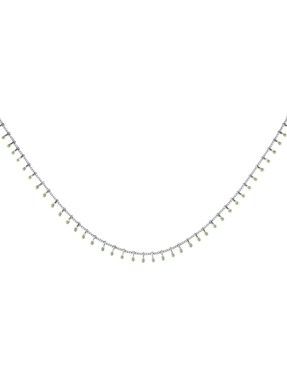 Rosefield Rosefield колие в сребрист цвят Drop Chain JNDCS-J681
