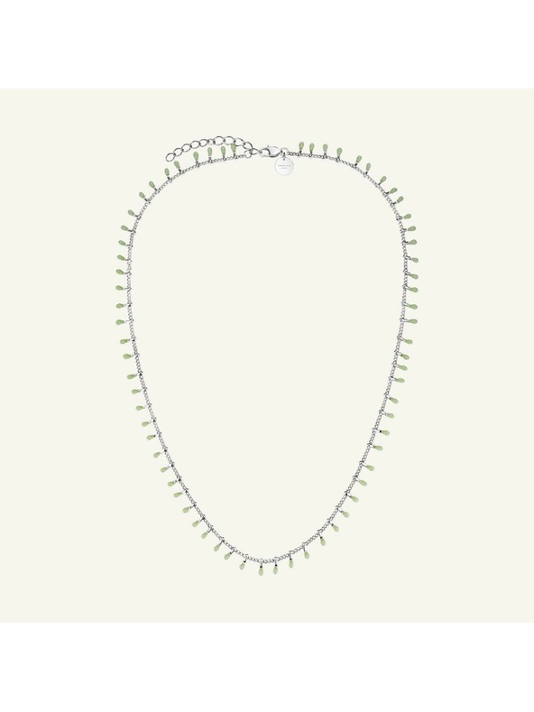 Rosefield Rosefield колие в сребрист цвят Drop Chain JNDCS-J681
