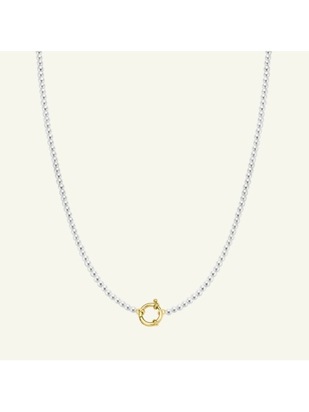 Rosefield Rosefield колие в златист цвят Mini Pearl JNMPG-J620