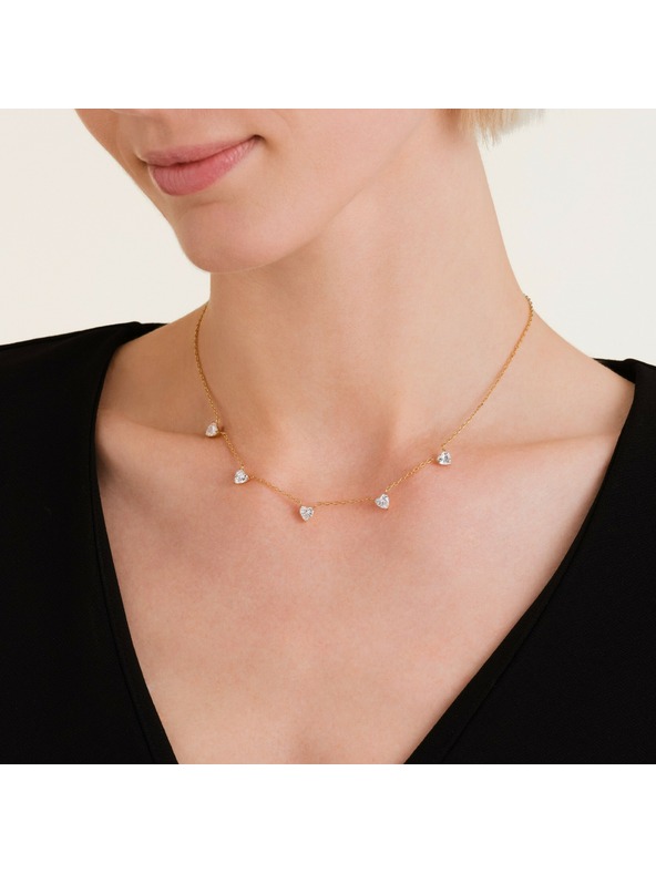 Rosefield Дамско Rosefield колие позлатено JNRHG-J1005