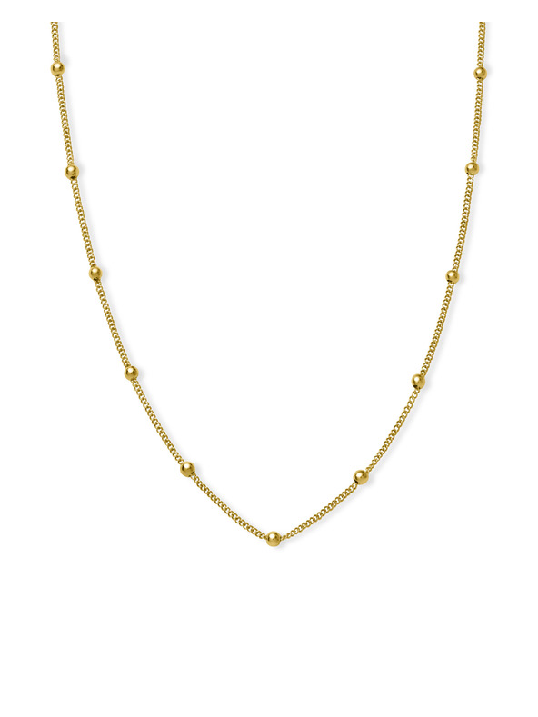 Rosefield Rosefield колие в златист цвят Dotted JDCHG-J057