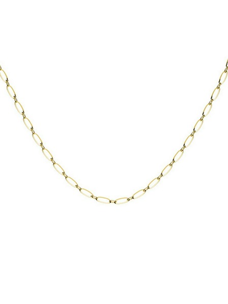 Rosefield Rosefield колие в златист цвят Oval JNOLG-J543