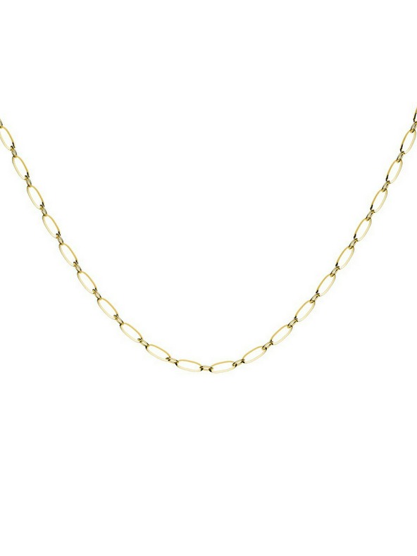 Rosefield Rosefield колие в златист цвят Oval JNOLG-J543