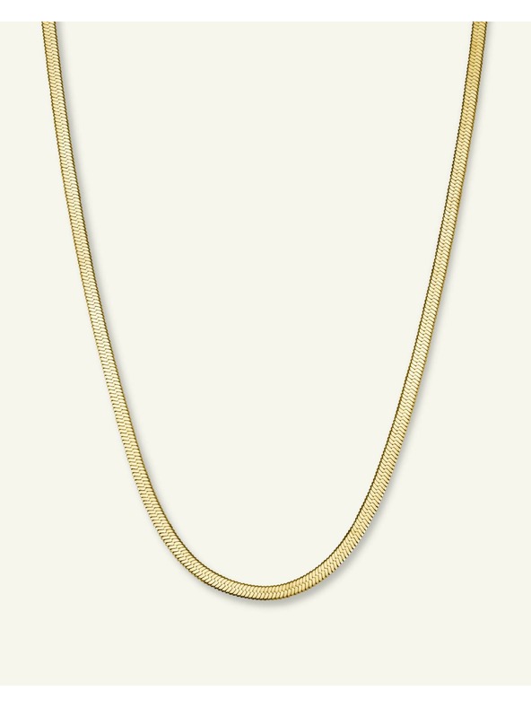 Rosefield Rosefield колие в златист цвят Snake JTNFS3G-J379