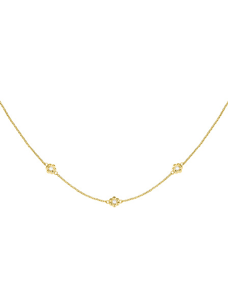 Rosefield Rosefield колие в златист цвят Daisy Flower JNDFG-J672