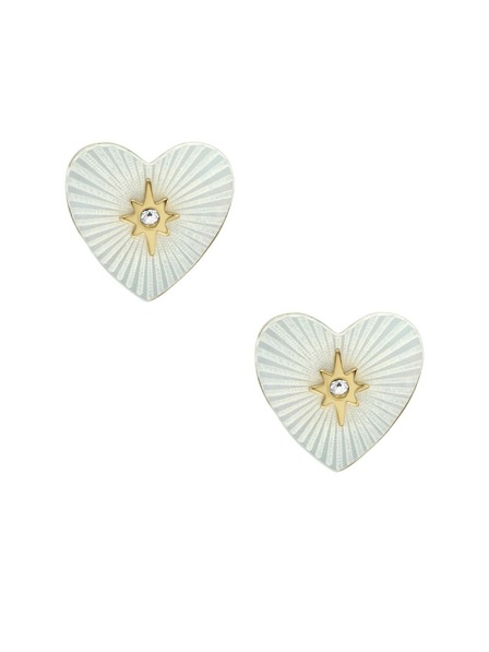 Fossil Дамски стоманени обеци Fossil Sutton