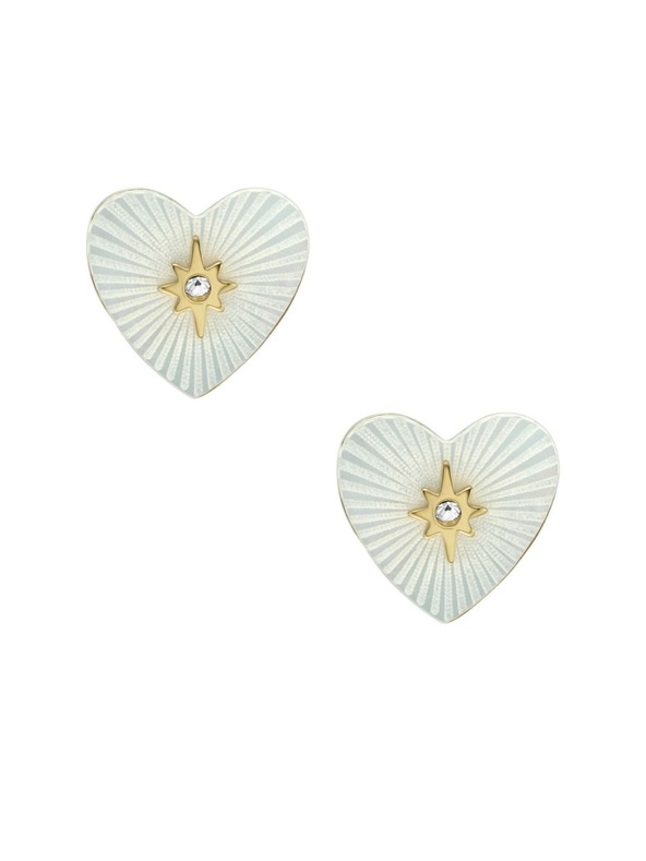 Fossil Дамски стоманени обеци Fossil Sutton