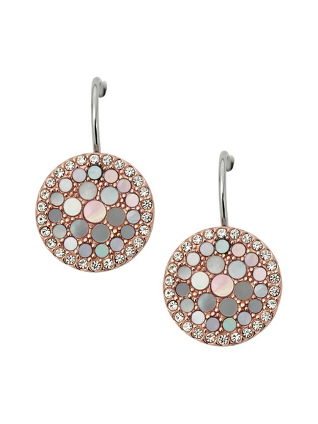 Fossil Дамски стоманени обеци Fossil