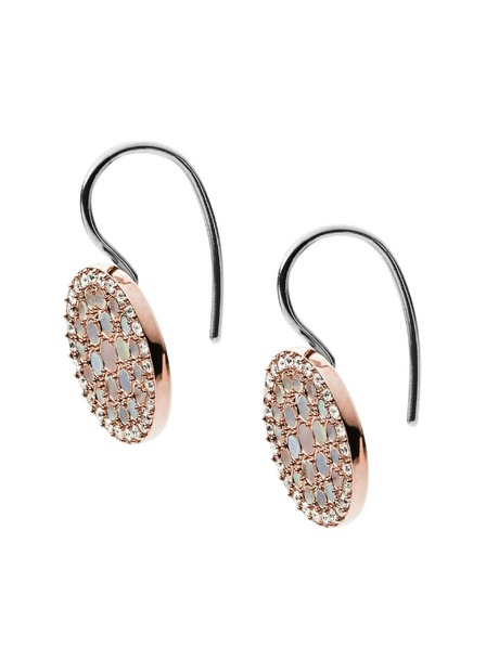 Fossil Дамски стоманени обеци Fossil