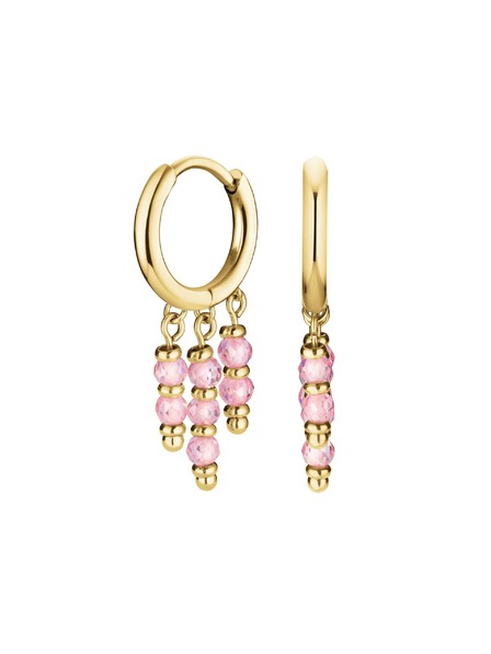 Rosefield Дамски позлатени обеци Rosefield JEPHG-J815