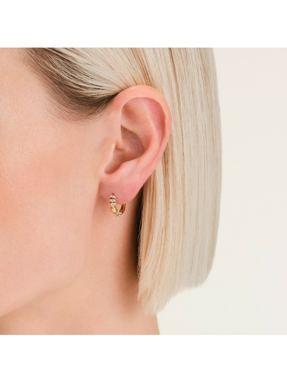 Rosefield Rosefield дамски обеци позлатени JECLG-J1031