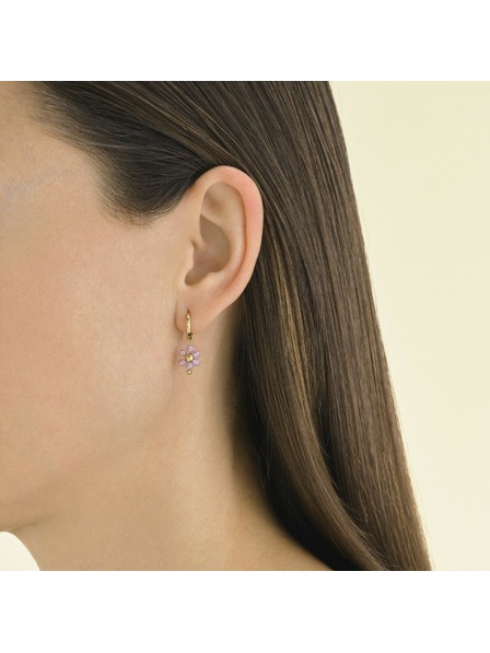 Rosefield Дамски позлатени обеци Rosefield JEPFG-J819