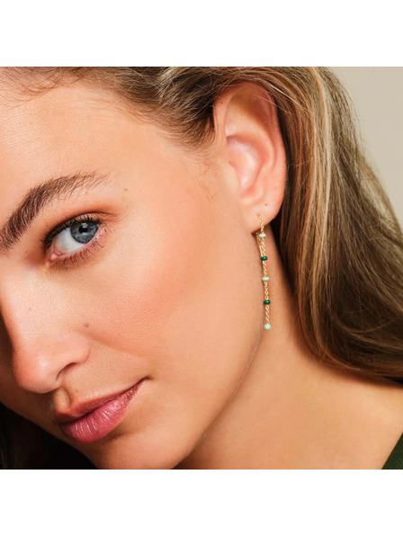 Rosefield Rosefield позлатени дамски обеци, JEETG-J722