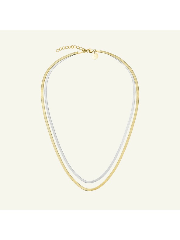 Rosefield Rosefield duotone колие Snake JNSCD-J676