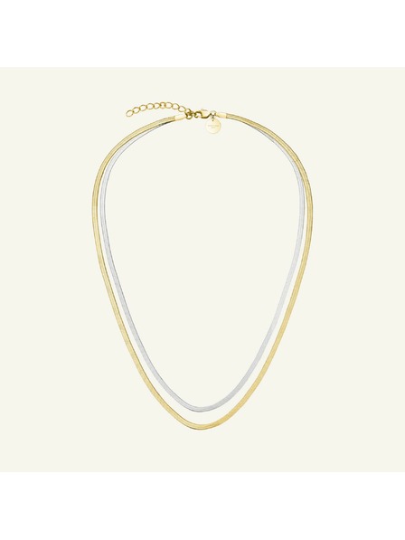 Rosefield Rosefield duotone колие Snake JNSCD-J676