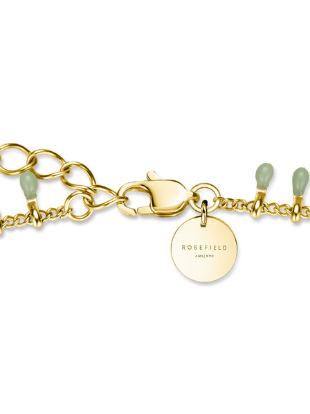 Rosefield Rosefield колие в златист цвят Drop Chain JNDCG-J680