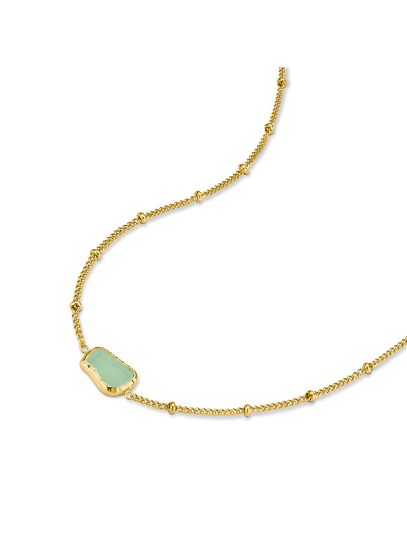 Rosefield Rosefield колие в златист цвят Organic Gemstone JNOGG-J658