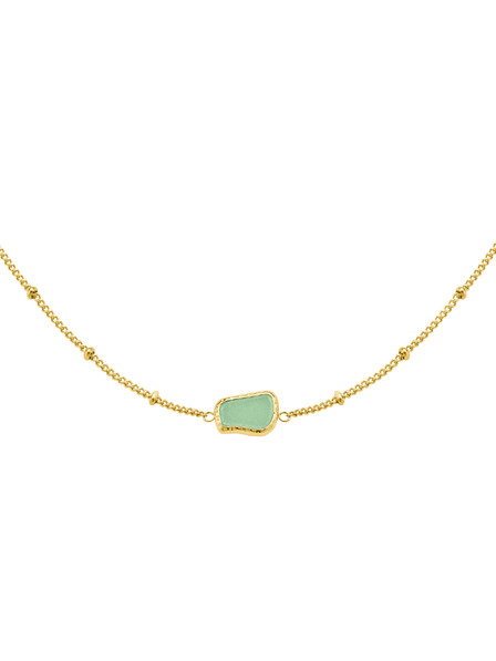 Rosefield Rosefield колие в златист цвят Organic Gemstone JNOGG-J658