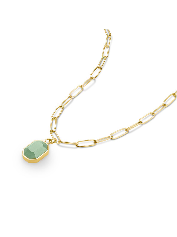 Rosefield Rosefield колие в златист цвят Geometric Gemstone JNGGG-J664