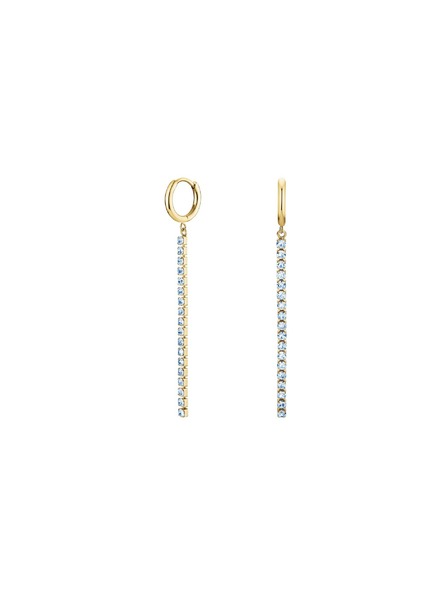 Rosefield Позлатени дамски обеци Rosefield JETBG-J918