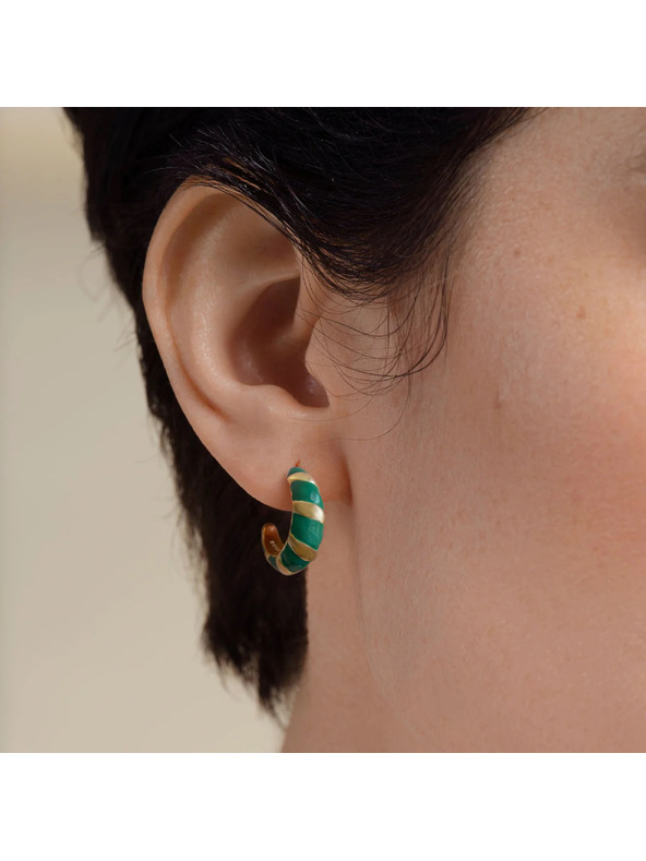 Rosefield Rosefield дамски позлатени обеци, JEECG-J717