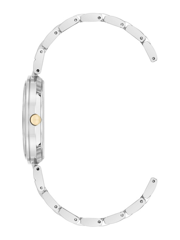 Nine West	 Дамски кръгли часовник Nine West NW/1893SVTT