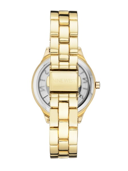 Nine West	 Дамски кръгли часовник Nine West NW/2588CHGB