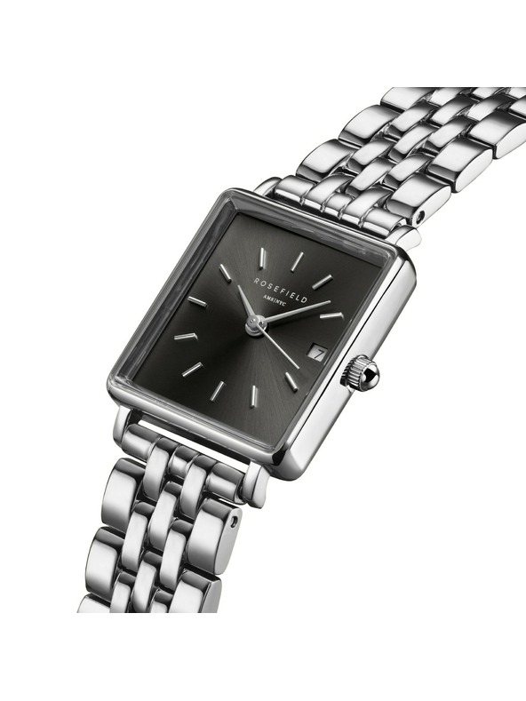 Rosefield Дамски часовник Rosefield Boxy XS Grey BGSSS-Q051