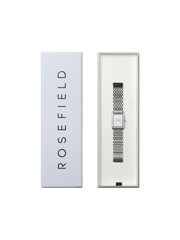 Rosefield Дамски квадратни часовник Rosefield Heirloom HWSSS-H02
