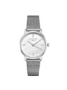 Rosefield Дамски часовник Rosefield Pearl Edit Mesh Silver RMSMS-R08